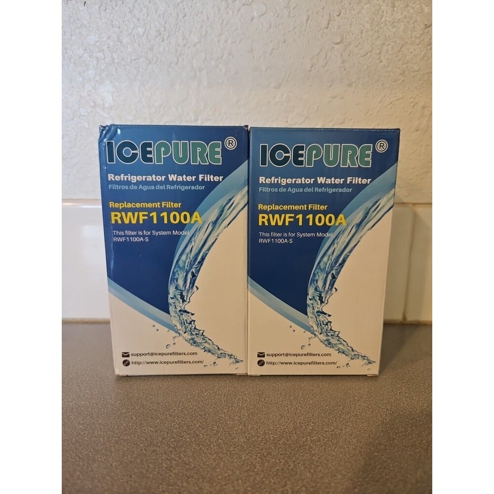 IcePure RWF1100A Replacement Water Filter Set Of 2 NEW